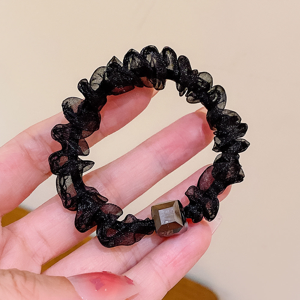 網紗簡約髮圈
