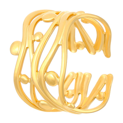不鏽鋼愛心可調式戒指－細節特寫64｜https://igowo.tw/