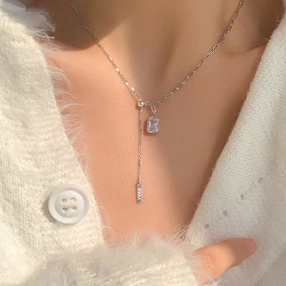 S925簡約項鍊－細節特寫38｜https://igowo.tw/