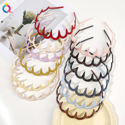 波浪簡約髮箍－商品主圖｜https://igowo.tw/