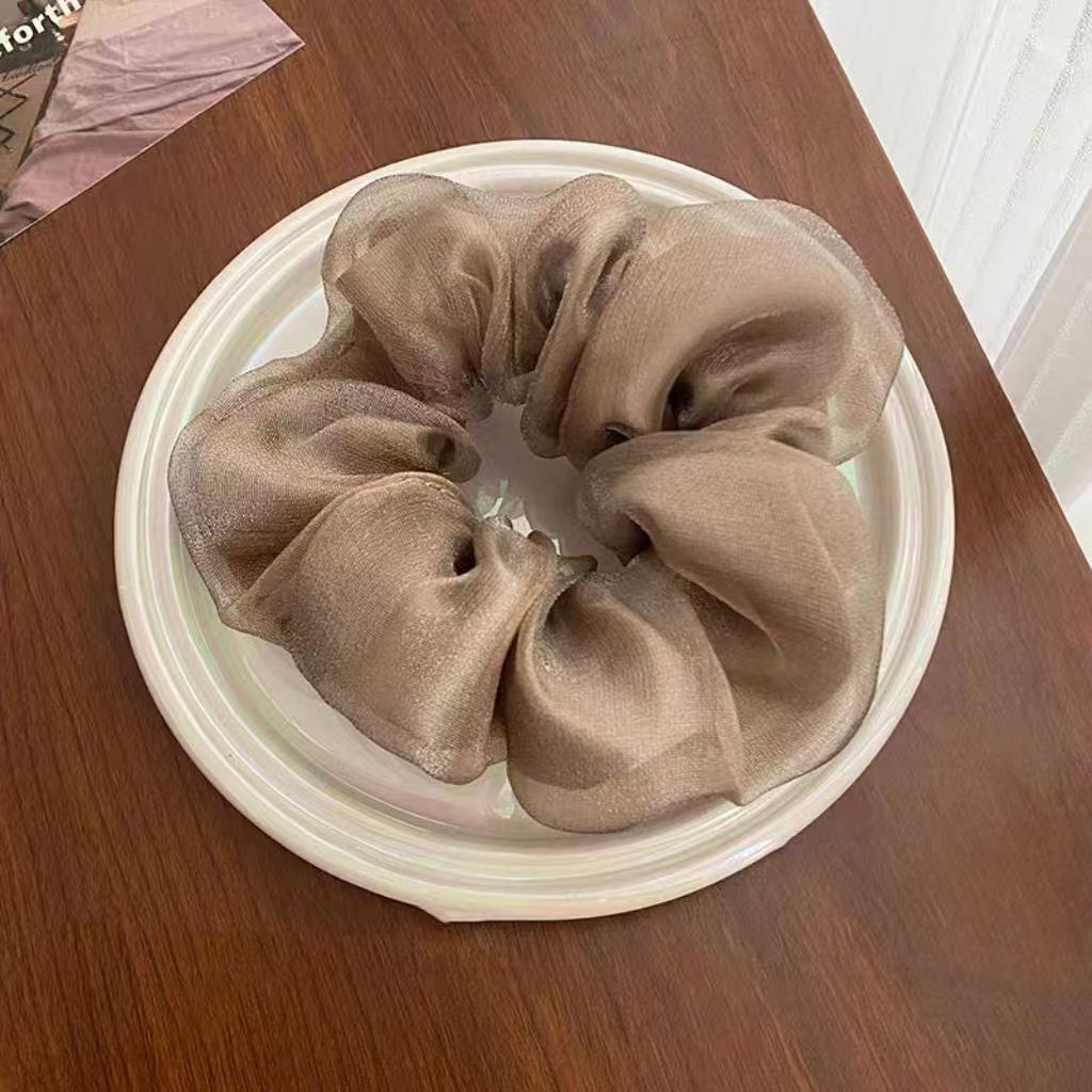 網紗大腸圈簡約髮圈