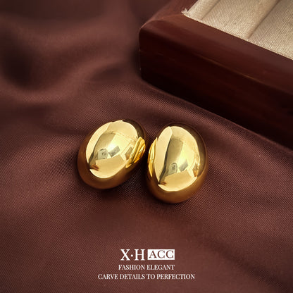 金屬簡約耳環－細節特寫40｜https://igowo.tw/