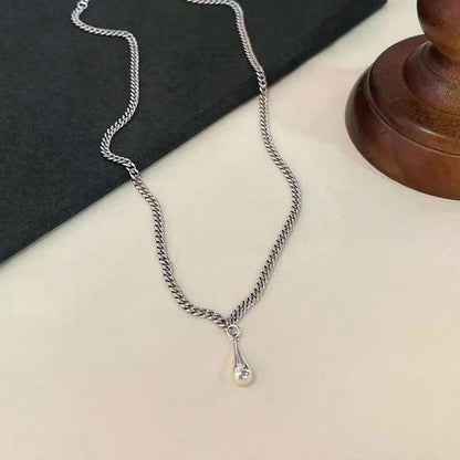 S925復古簡約項鍊－細節特寫22｜https://igowo.tw/