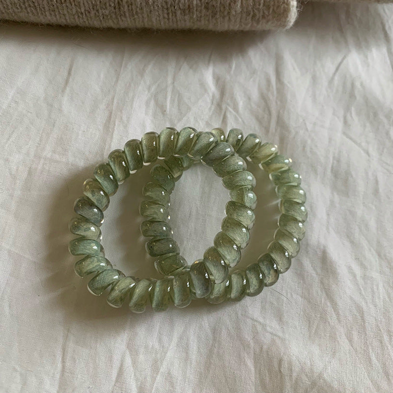 漸層彈力繩簡約髮圈