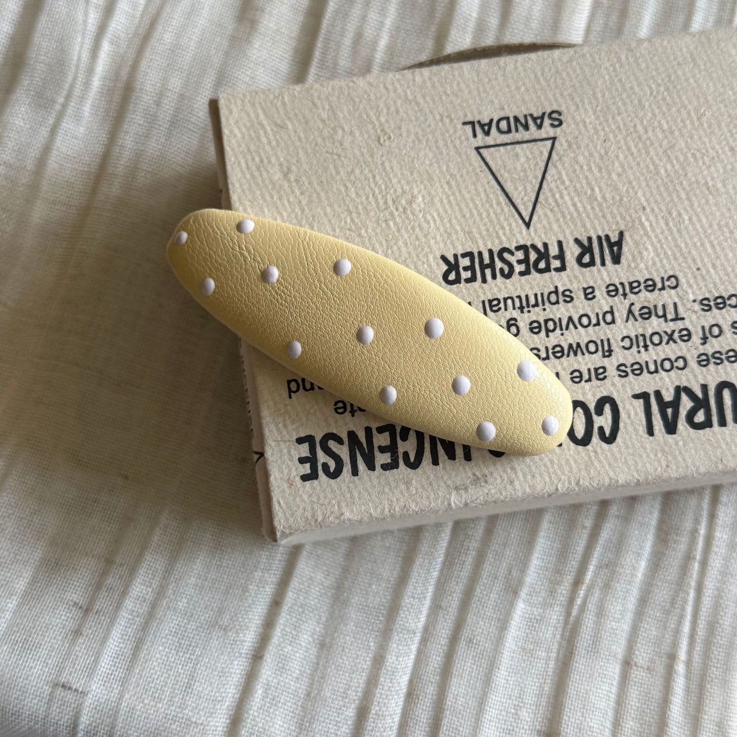 繽紛波點髮夾