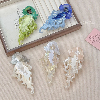 彩色醋酸板材鯊魚夾－商品主圖｜https://igowo.tw/