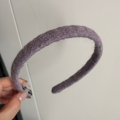 針織布面纏繞髮箍
