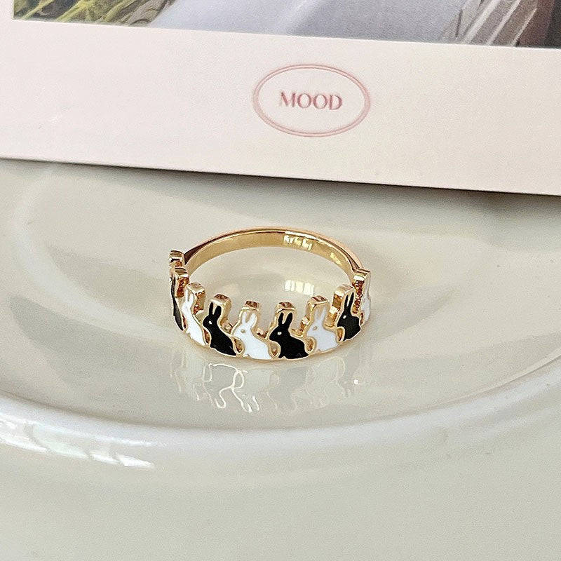 金色可調式復古戒指－細節特寫43｜https://igowo.tw/
