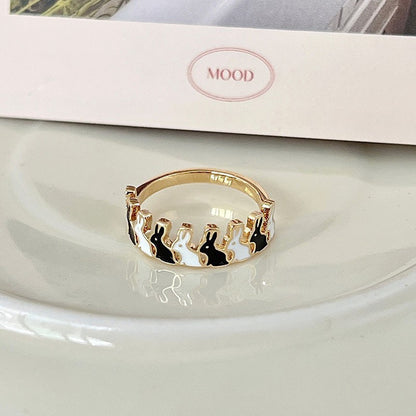 金色可調式復古戒指－細節特寫43｜https://igowo.tw/