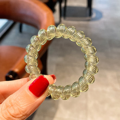 拉絲簡約髮圈