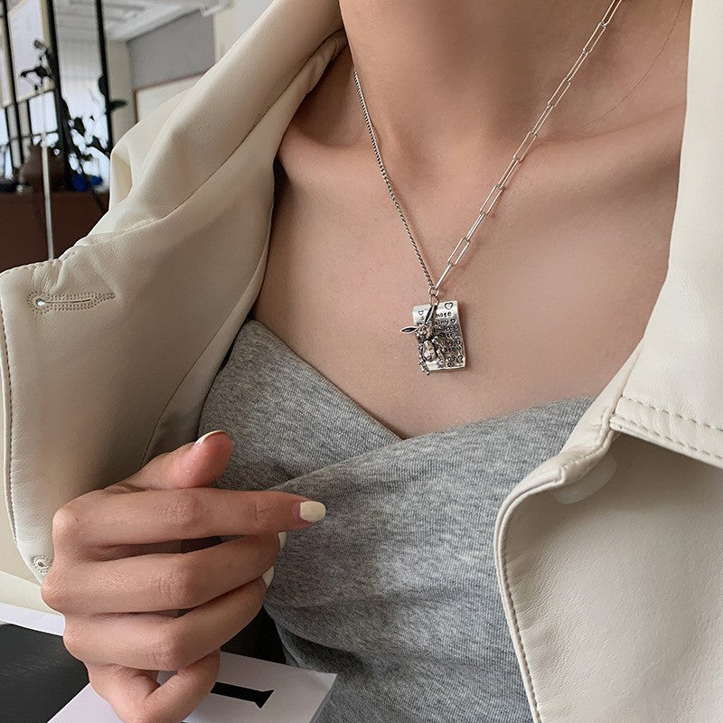 S925復古簡約項鍊－細節特寫59｜https://igowo.tw/