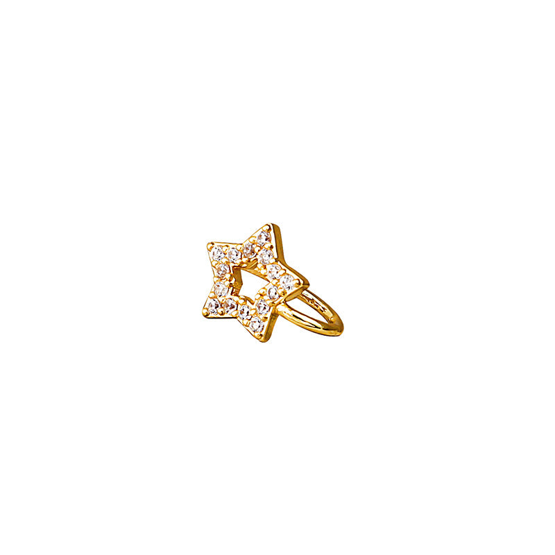 鋯石愛心皇冠微鑲飾品－細節特寫3｜https://igowo.tw/
