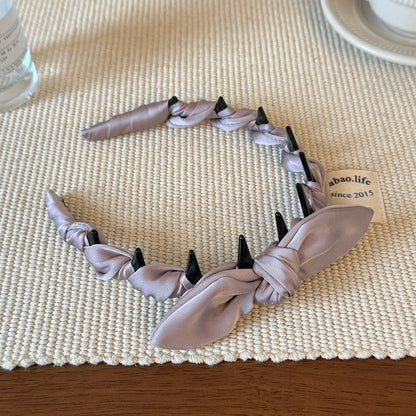 布面蝴蝶結髮箍