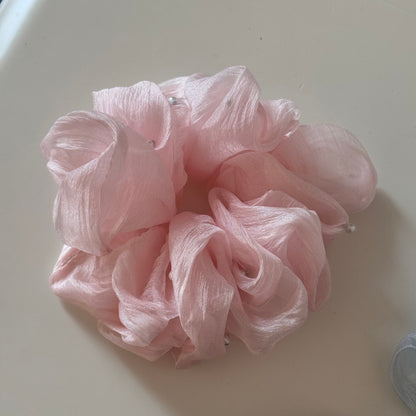 珍珠大腸圈簡約髮圈