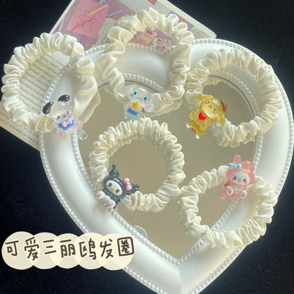 卡通簡約髮圈－商品主圖｜https://igowo.tw/