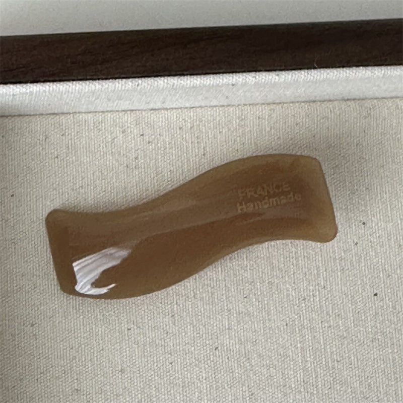 醋酸板材波浪簡約髮夾