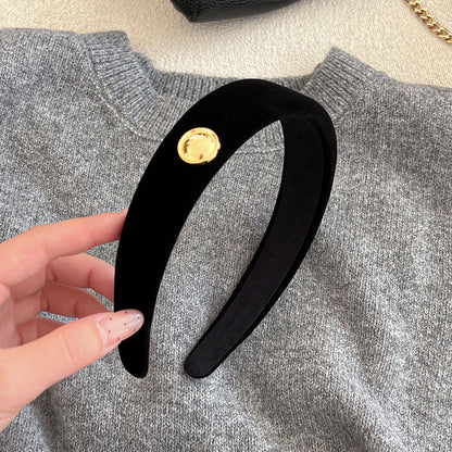 黑色簡約髮箍
