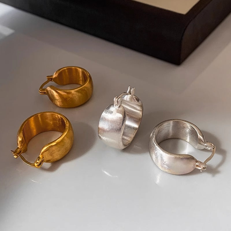 拉絲復古耳扣－商品主圖｜https://igowo.tw/