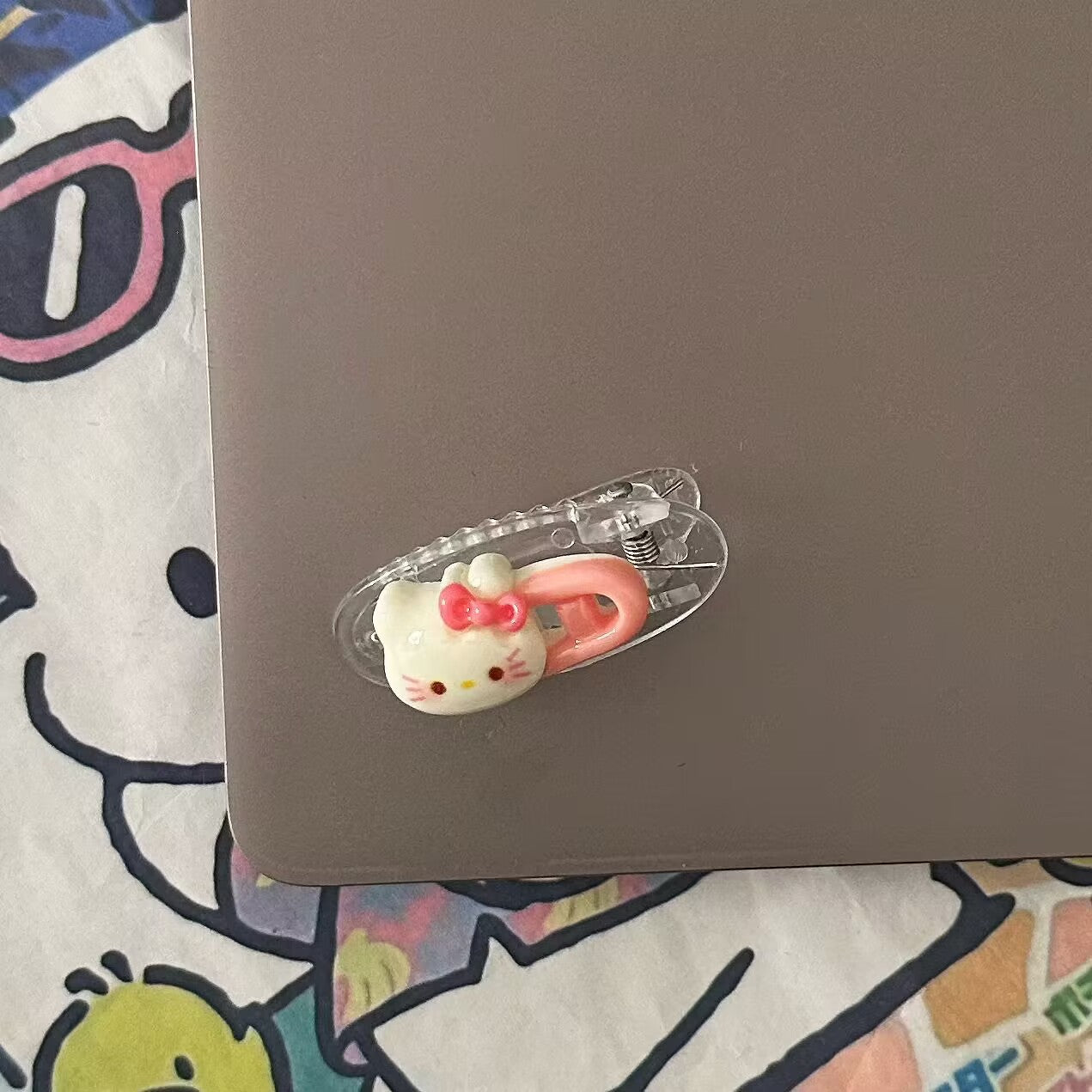橢圓簡約髮夾