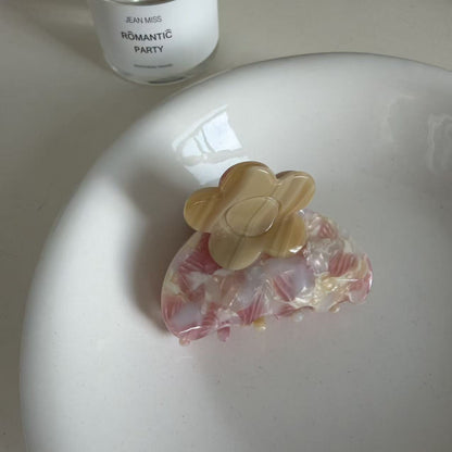 醋酸板材花朵髮夾