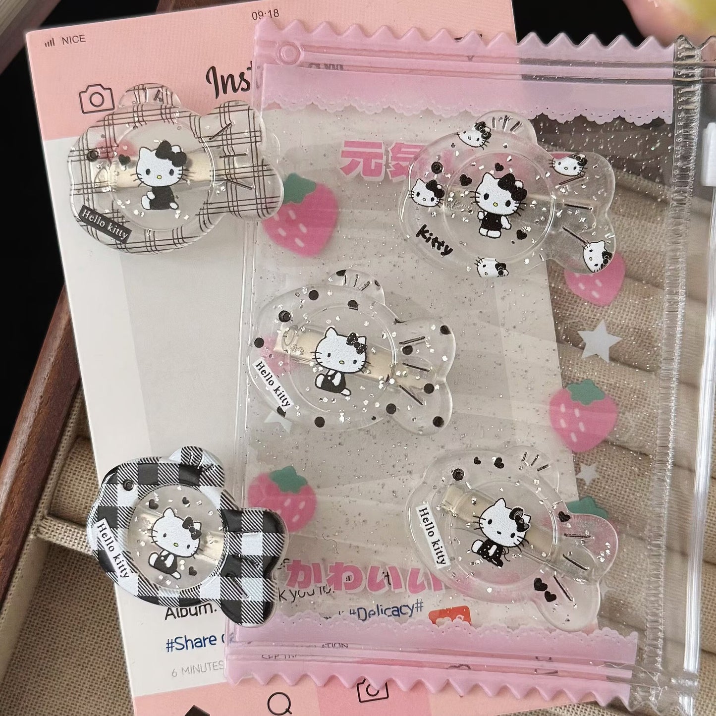 貓咪魚尾髮夾－商品主圖｜https://igowo.tw/