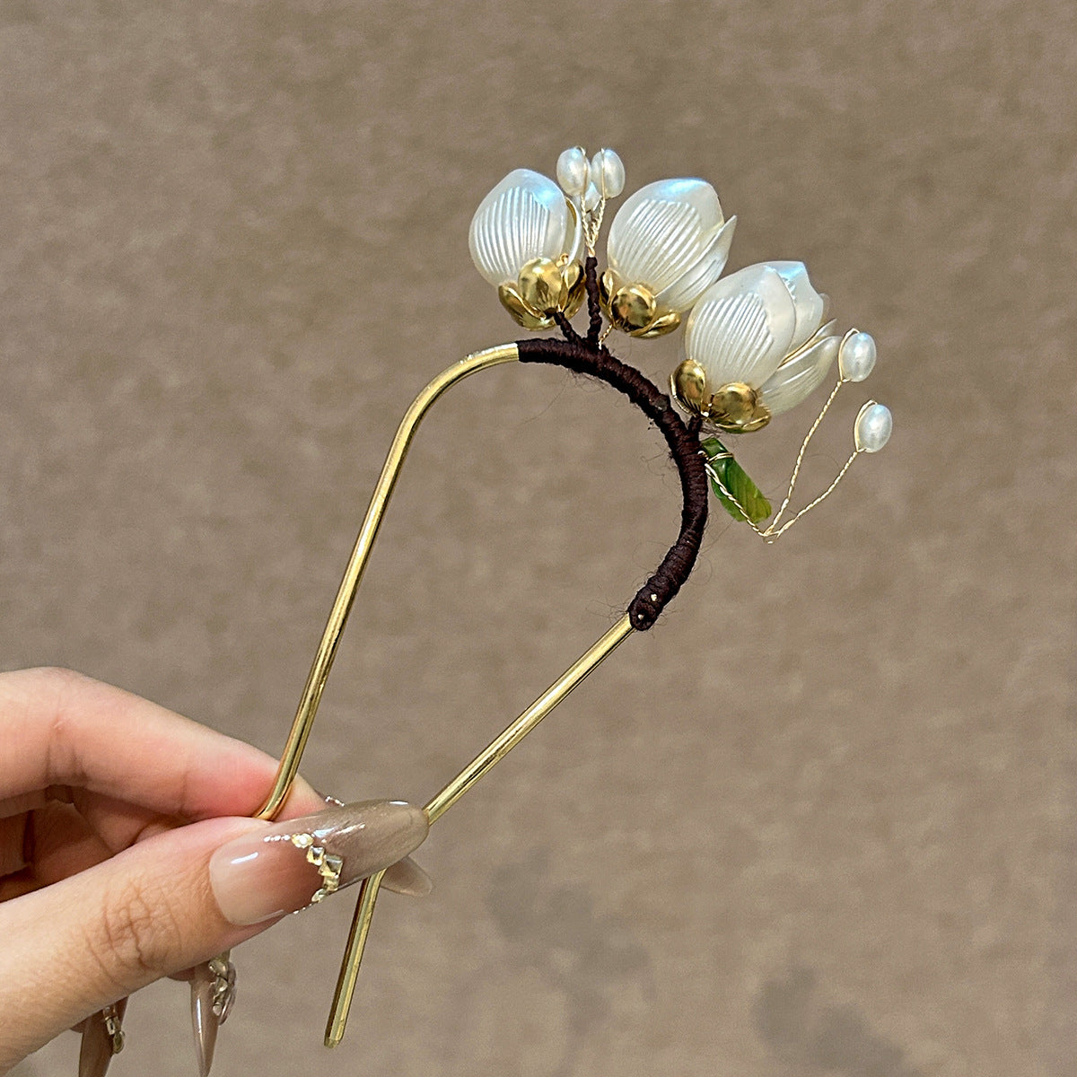 花朵復古髮簪