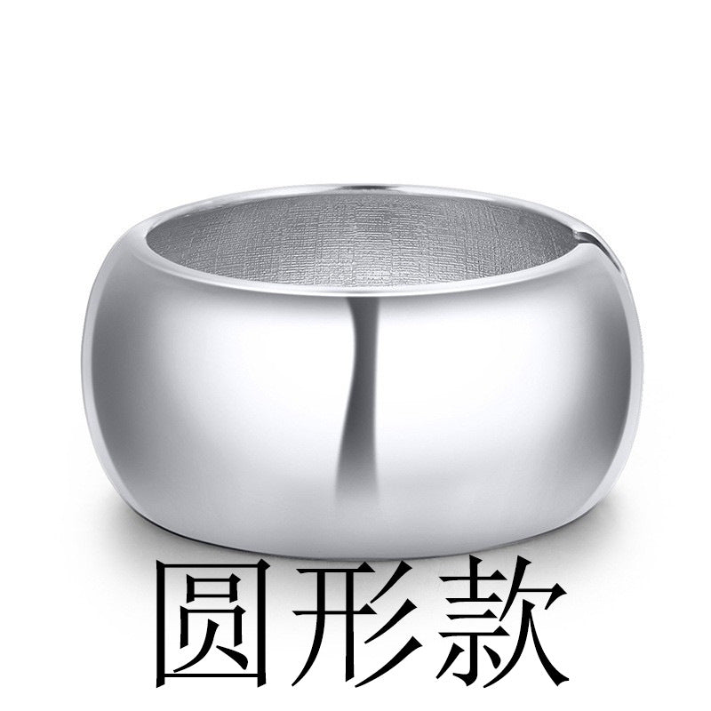珍珠半開口手鐲