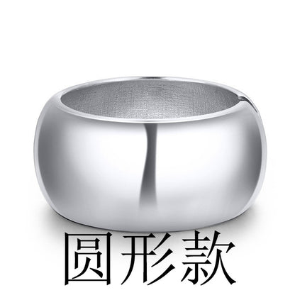 珍珠半開口手鐲