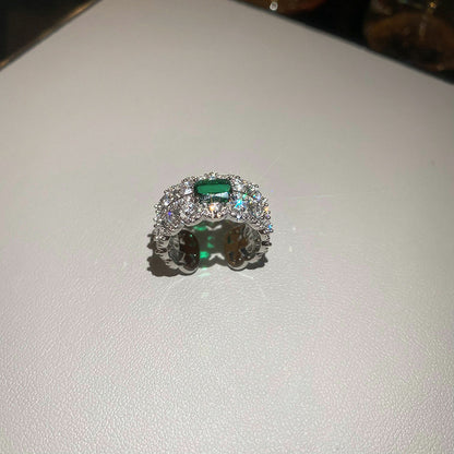 金屬幾何可調式戒指