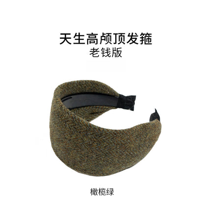寬版簡約髮箍