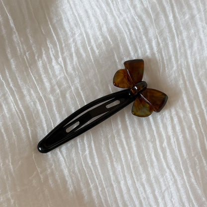 醋酸板材蝴蝶結髮夾