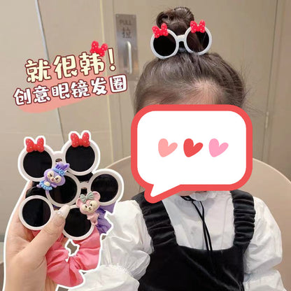 大腸圈簡約髮圈－3#紫色髮繩1條款細節1｜https://igowo.tw/