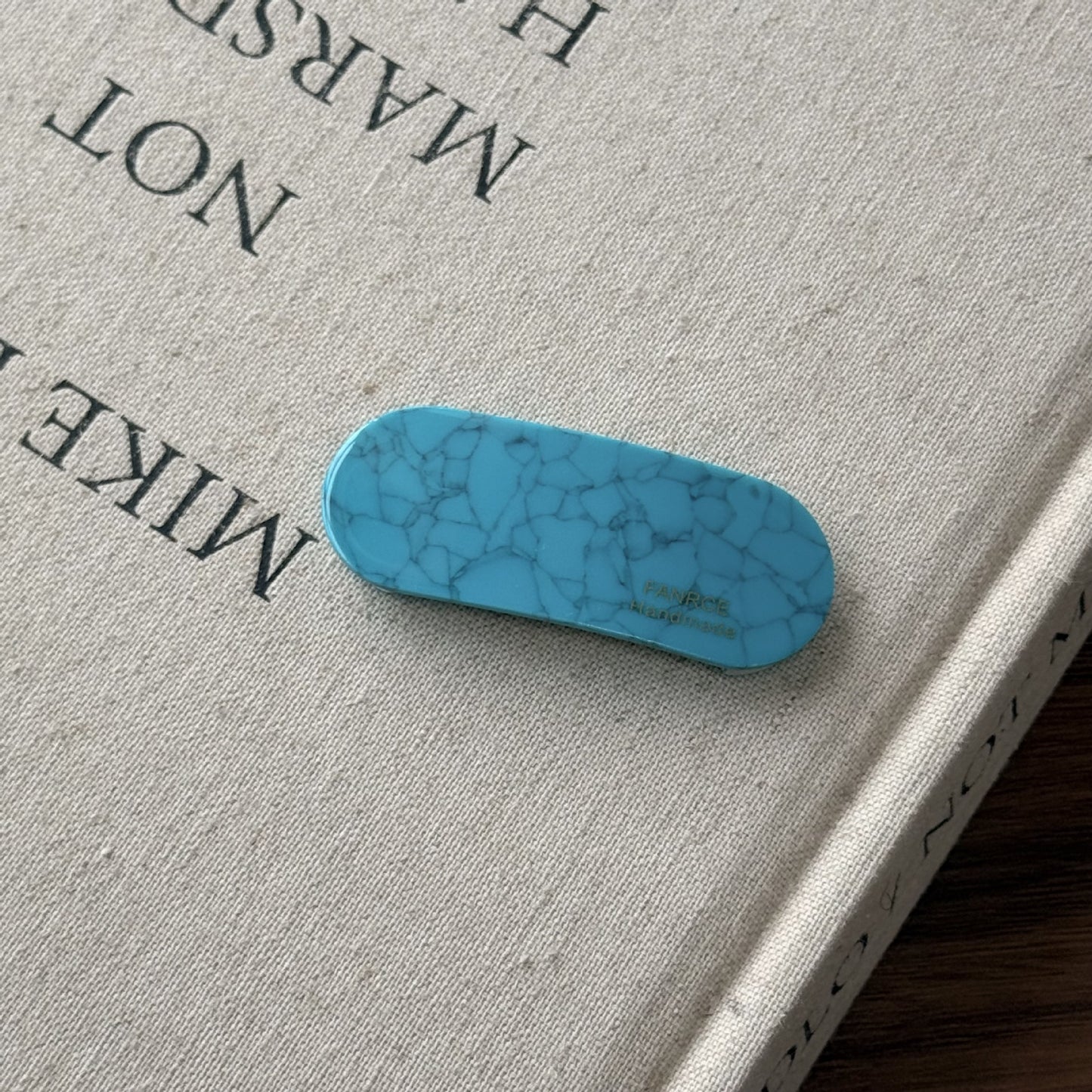 醋酸板材橢圓簡約髮夾