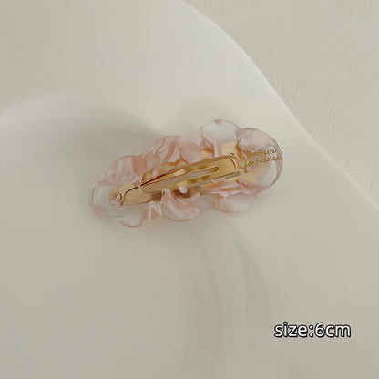 彩色雲朵暈染髮夾