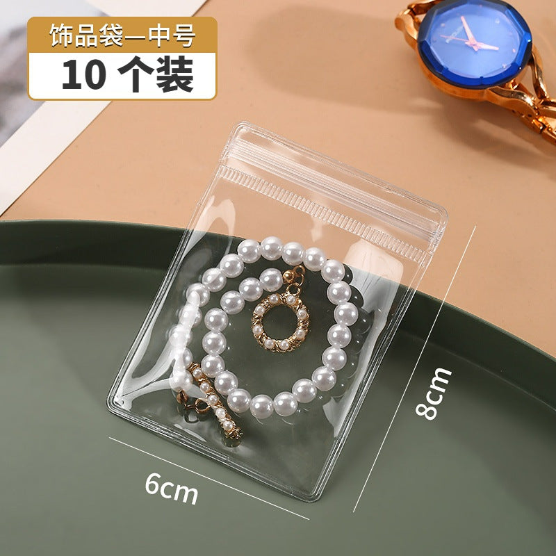 透明簡約耳環