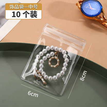 透明簡約耳環