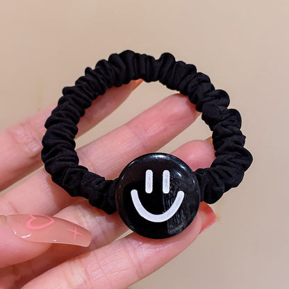 笑臉簡約髮圈