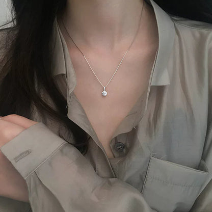 珍珠愛心墜飾項鍊－細節特寫4｜https://igowo.tw/