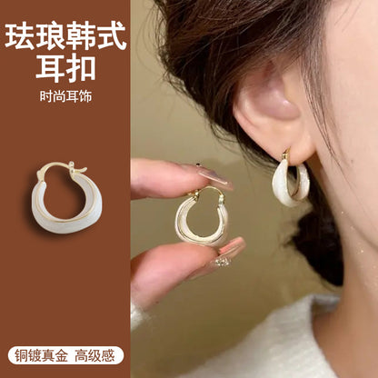 琺瑯金屬耳扣－商品主圖｜https://igowo.tw/