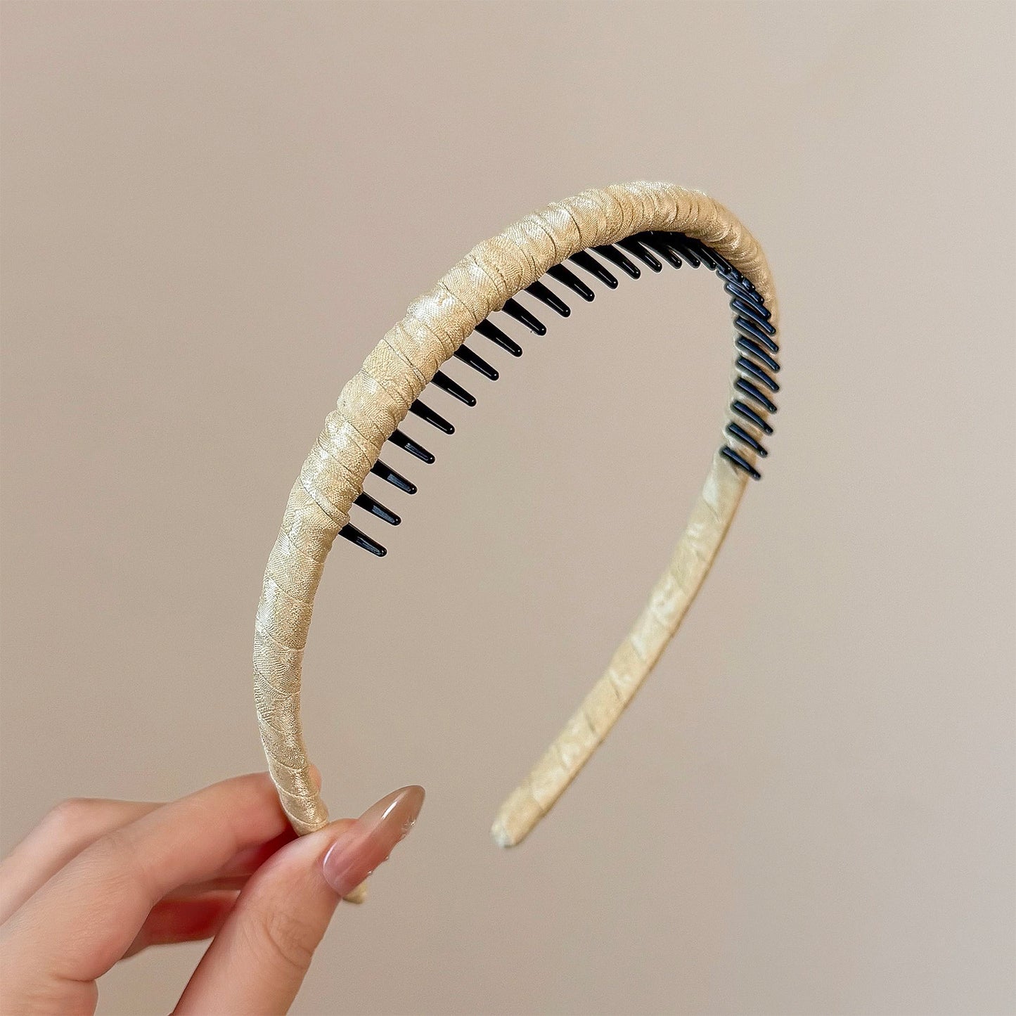 布面纏繞簡約髮箍