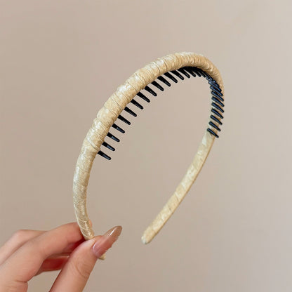 布面纏繞簡約髮箍