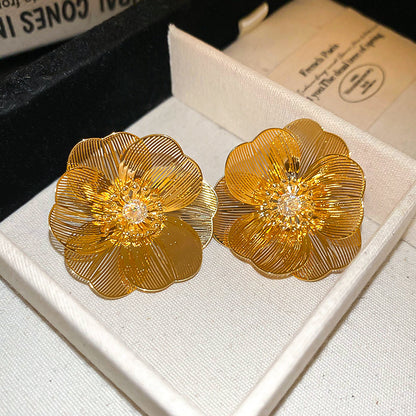 珍珠愛心花朵流蘇耳環－細節特寫52｜https://igowo.tw/