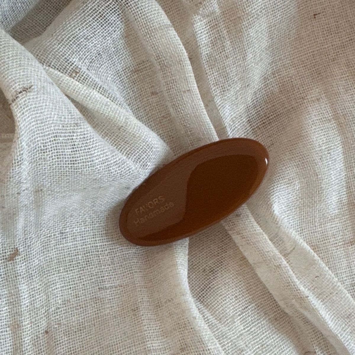 橢圓簡約髮夾