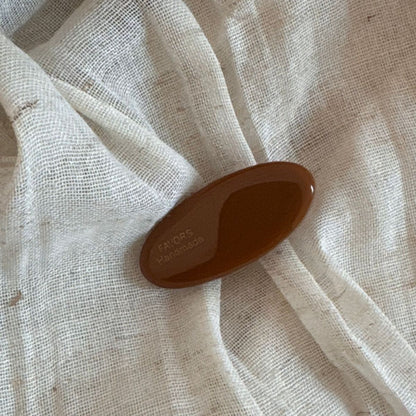 橢圓簡約髮夾