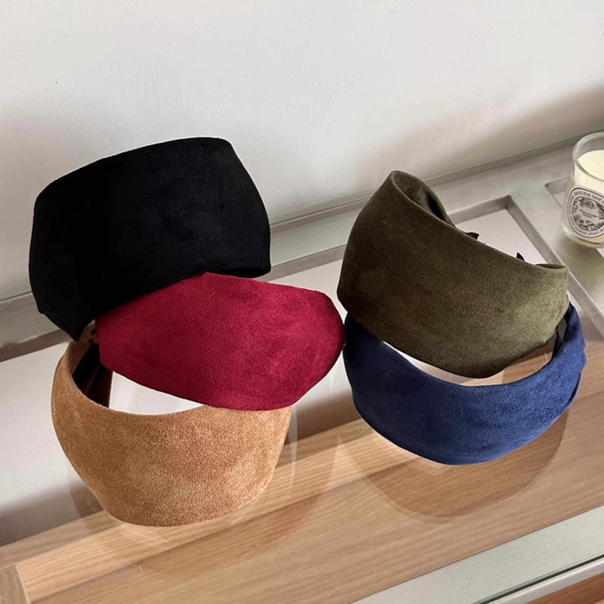 寬版簡約髮箍－商品主圖｜https://igowo.tw/