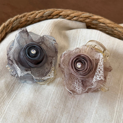 網紗玫瑰鯊魚夾－商品主圖｜https://igowo.tw/