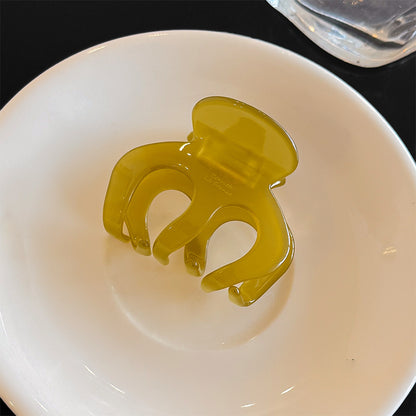 醋酸板材魚尾復古髮夾
