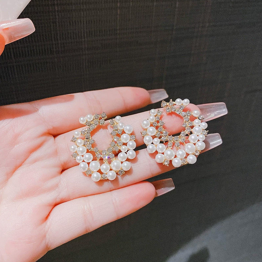蝴蝶結花朵耳環－細節特寫45｜https://igowo.tw/
