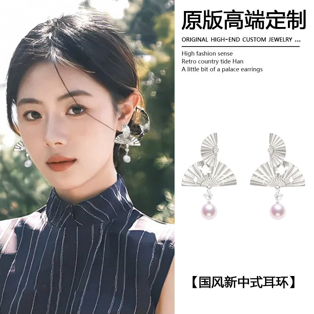 銀針復古耳環－31#蝴蝶耳環款細節23｜https://igowo.tw/