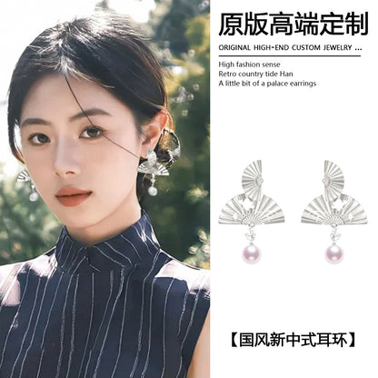 銀針復古耳環－31#蝴蝶耳環款細節23｜https://igowo.tw/